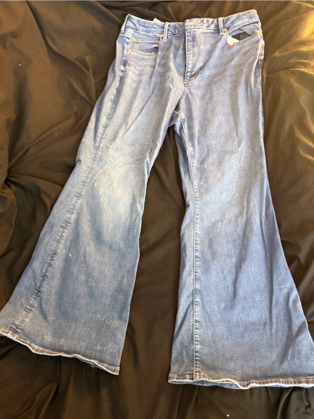 American Eagle Outfitters Light Blue Flare Jeans
